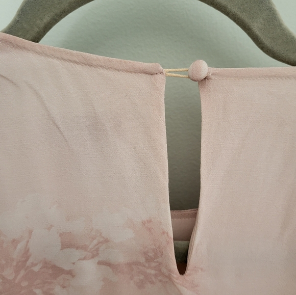 All Saints Cassandra Ume Petal Pink Dress Long Sleeve Size 4 - Picture 13 of 16